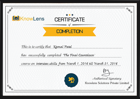 online certification course on sales